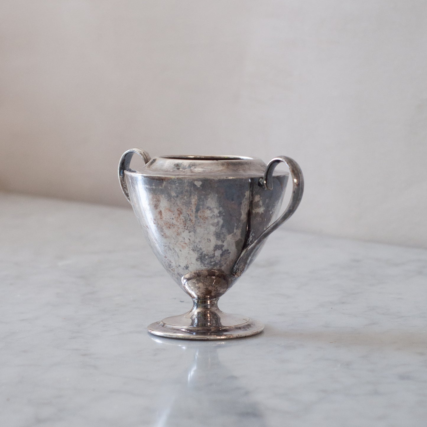 Vintage Silverplated Trophy Vase