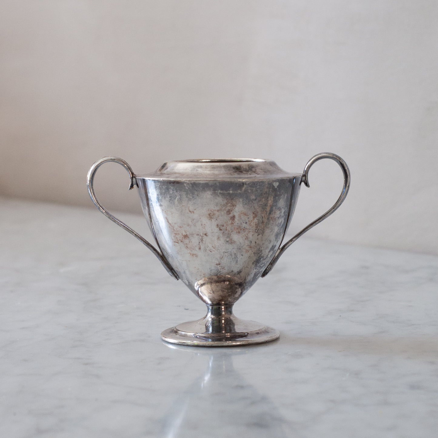 Vintage Silverplated Trophy Vase
