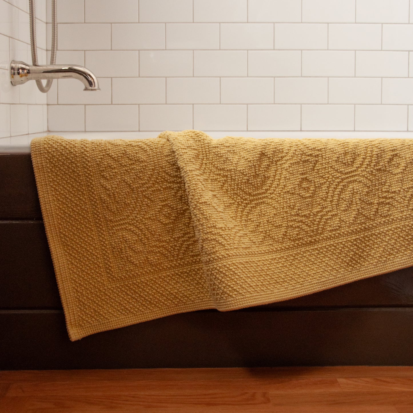 Classic Cotton Bath Mat, Yolk