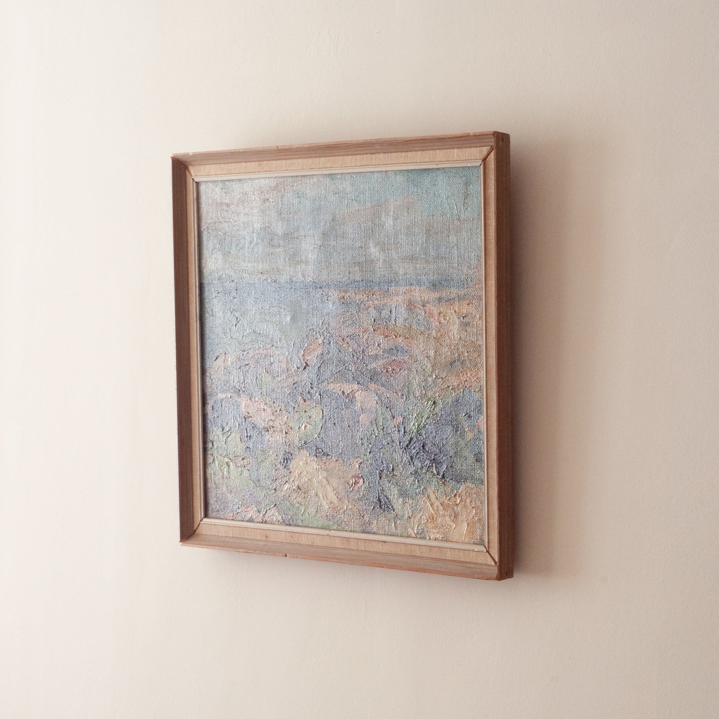 Vintage Painting, Wild Beach