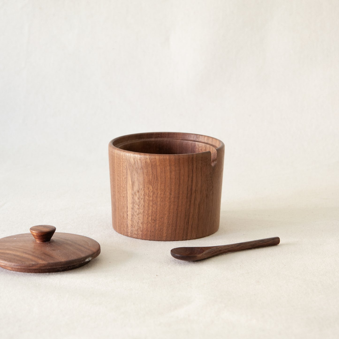 Walnut Salt Cellar
