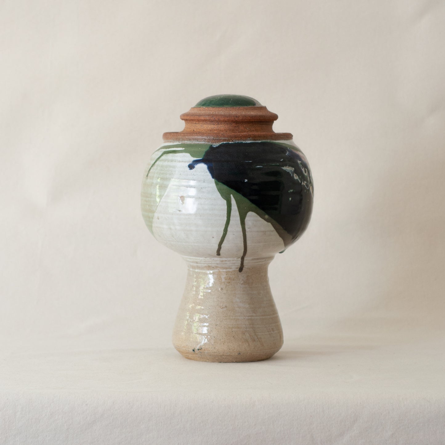 Vase with Lid by Phyllis Hammond