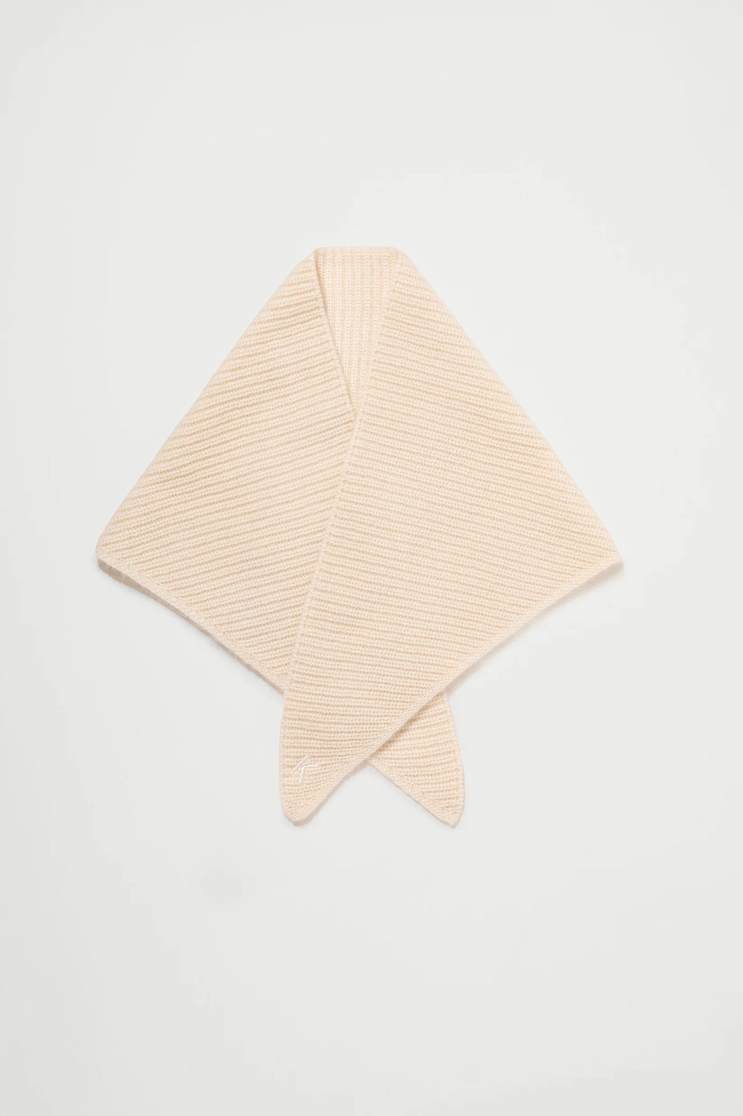 Cashmere Neck Tie, Cream