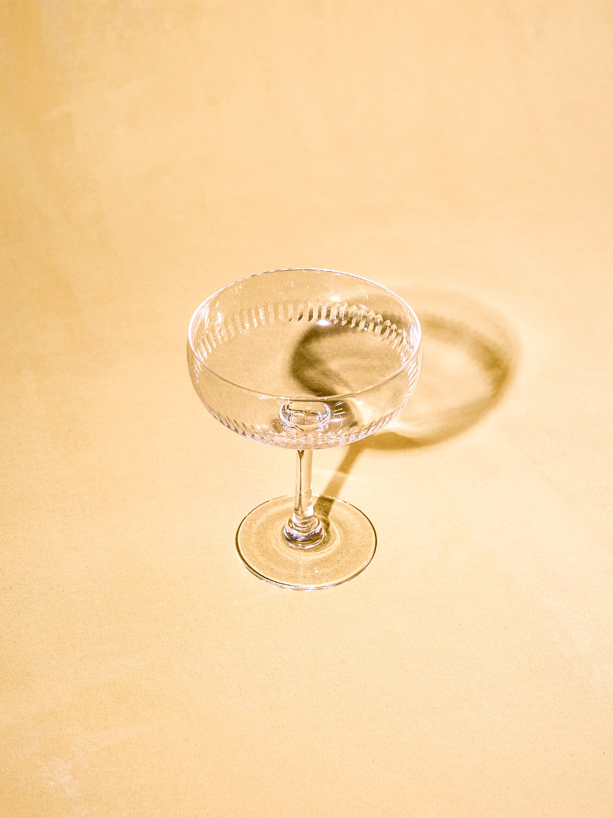 Crystal Cocktail Glasses, Set of 4