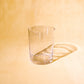 Crystal Large Tumbler Glasses with Spears design, Set of 4