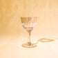 Crystal Liquor Glasses with Lens design, Set of 6