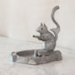 Vintage squirrel on a stump nutcracker