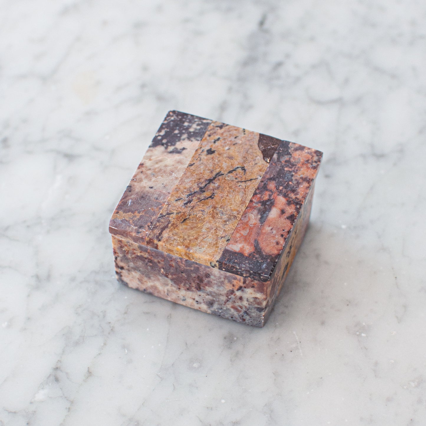 Stone trinket box