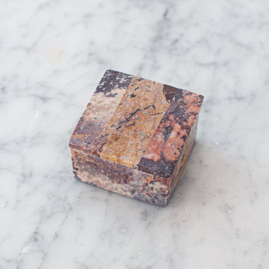 Stone trinket box