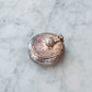 Vintage round silverplate pill box