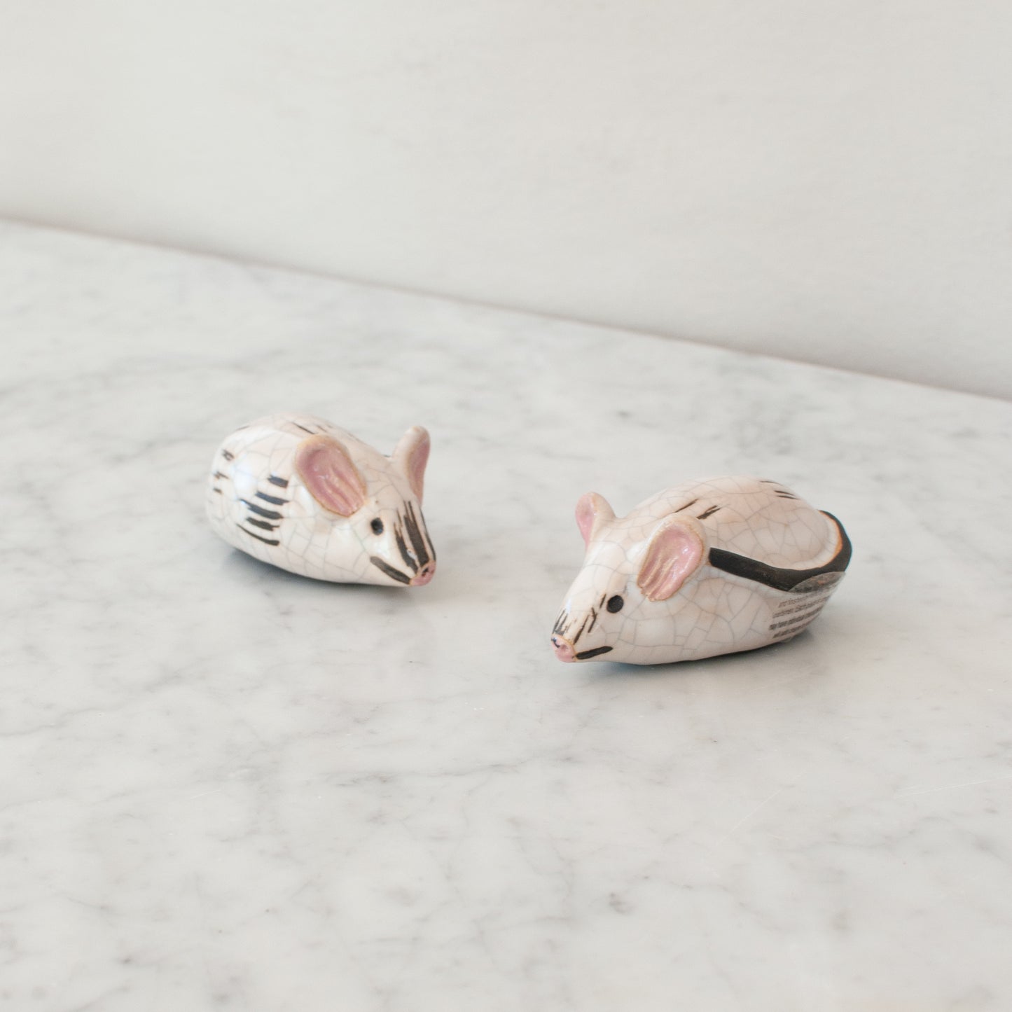 Ceramic mice