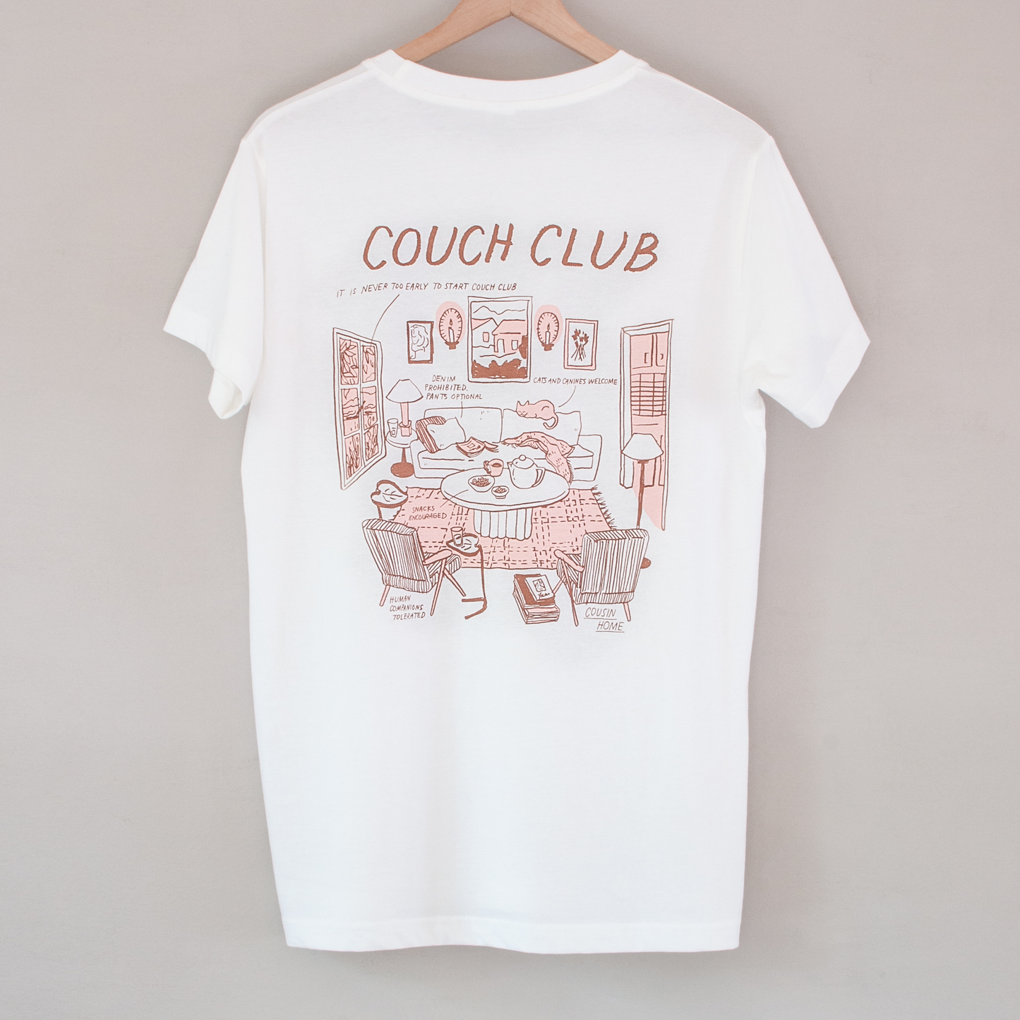 Couch Club t-shirt