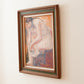 Vintage figural painting