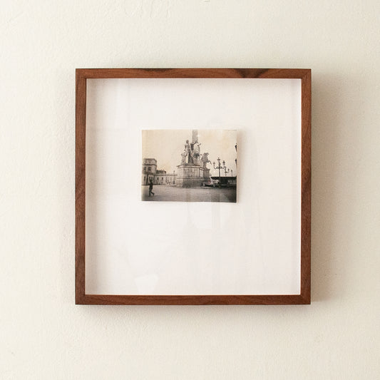 Framed photograph, Fontana Dei Dioscuri Roma