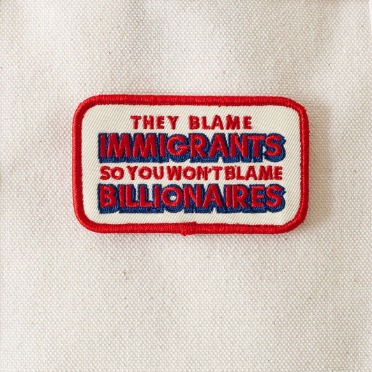 Blame Billionaires Patch