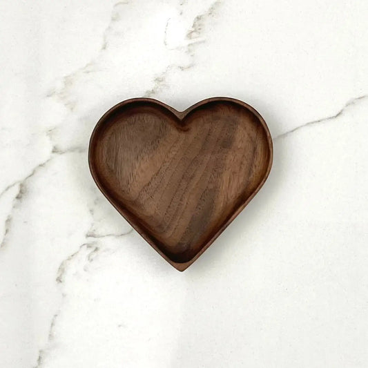 Walnut heart dish, J. Brody