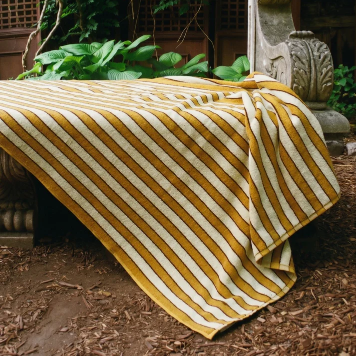 Helena Towels in Yellow, Autumn Sonata