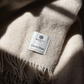 Irish Wool Throw, Cappuccino