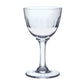 Crystal Liquor Glasses with Lens design, Set of 6