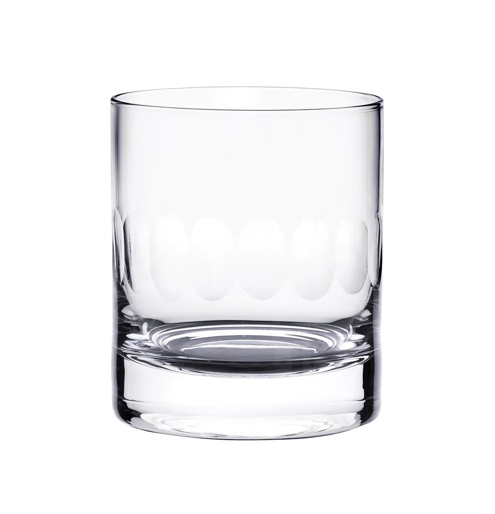 Crystal Whisky Glasses, Set of 2
