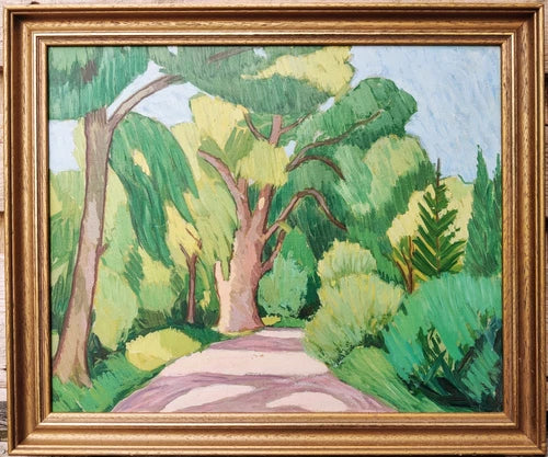 Road Through the Green Forest