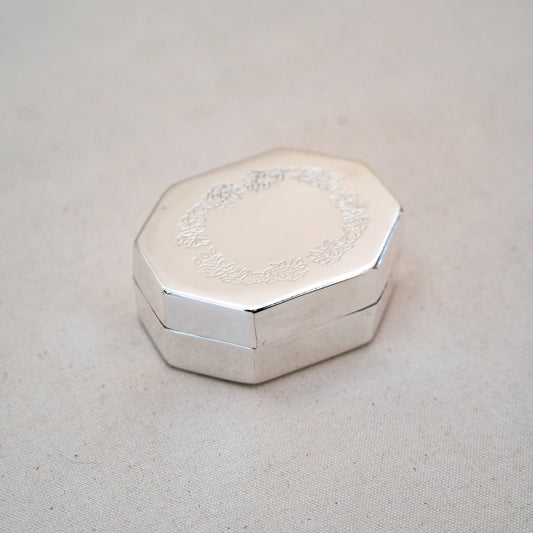 Octagonal Silver Box