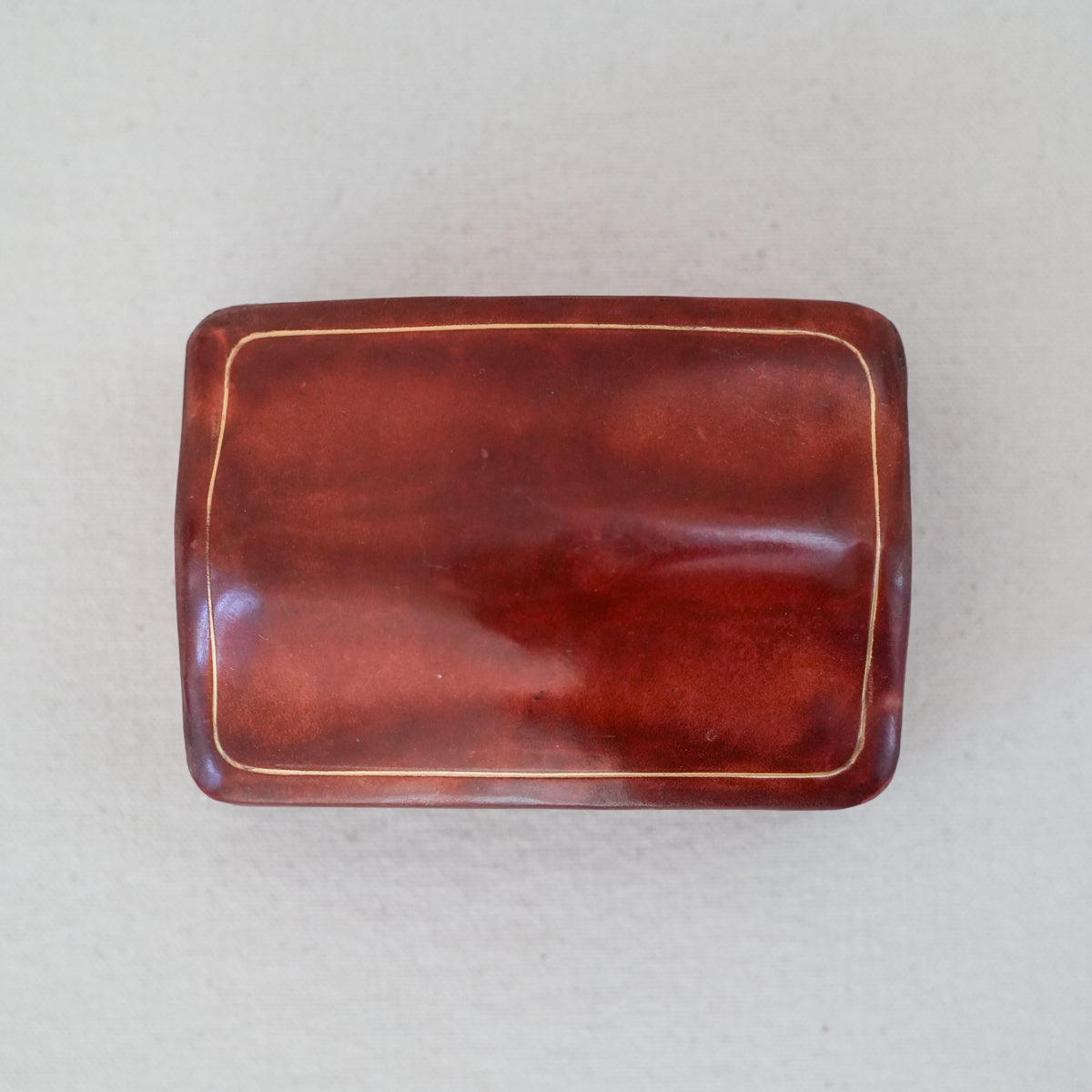 Vintage Italian Leather Box