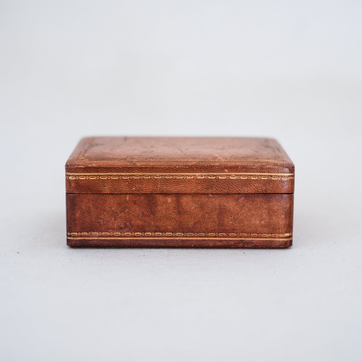 Vintage Italian Leather Box