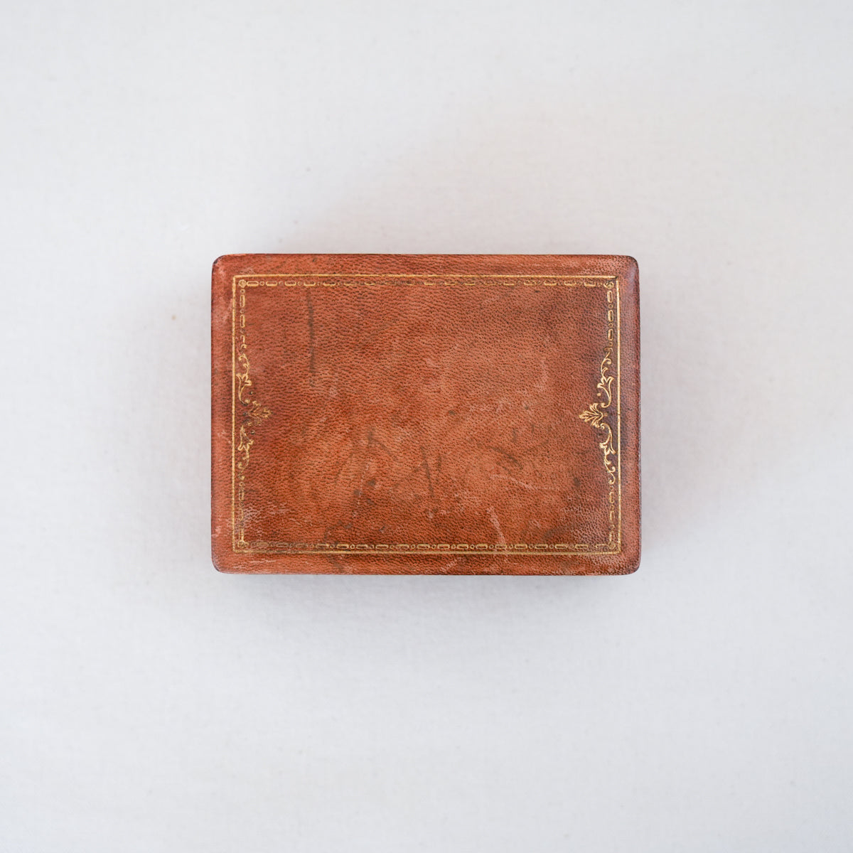 Vintage Italian Leather Box