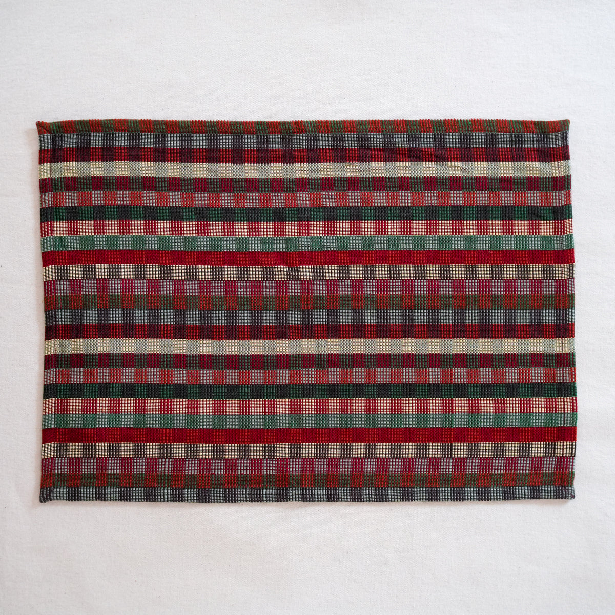 Hand-Loomed Placemat, Forest