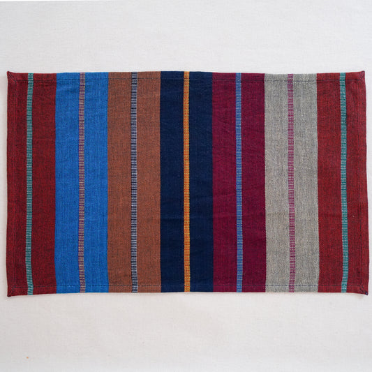 Hand-Loomed Placemat, Stripe