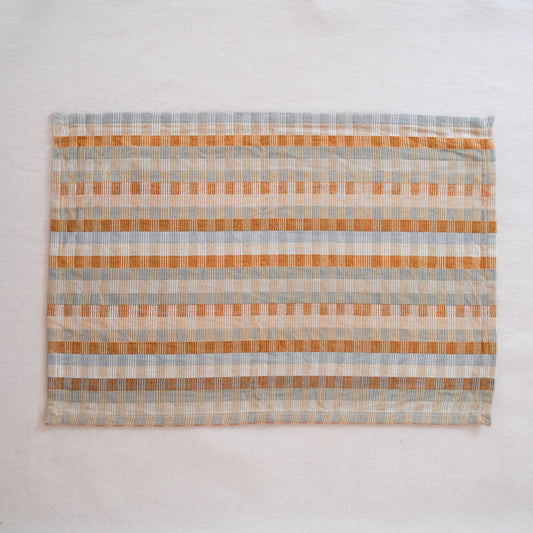 Hand-Loomed Placemat, Champagne