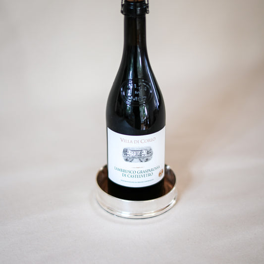 Wood-lined Bottle Coaster